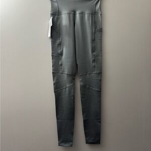 PSK Collective Gray High-Waisted Leggings XS